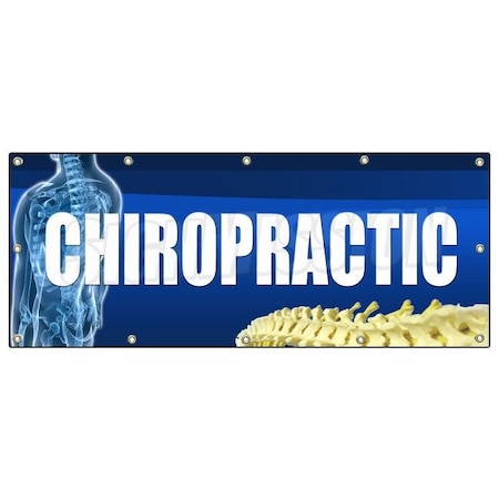 Signmission CHIROPRACTIC BANNER SIGN back chiropractor signs pain ache relief DC B-120 Chiropractic
